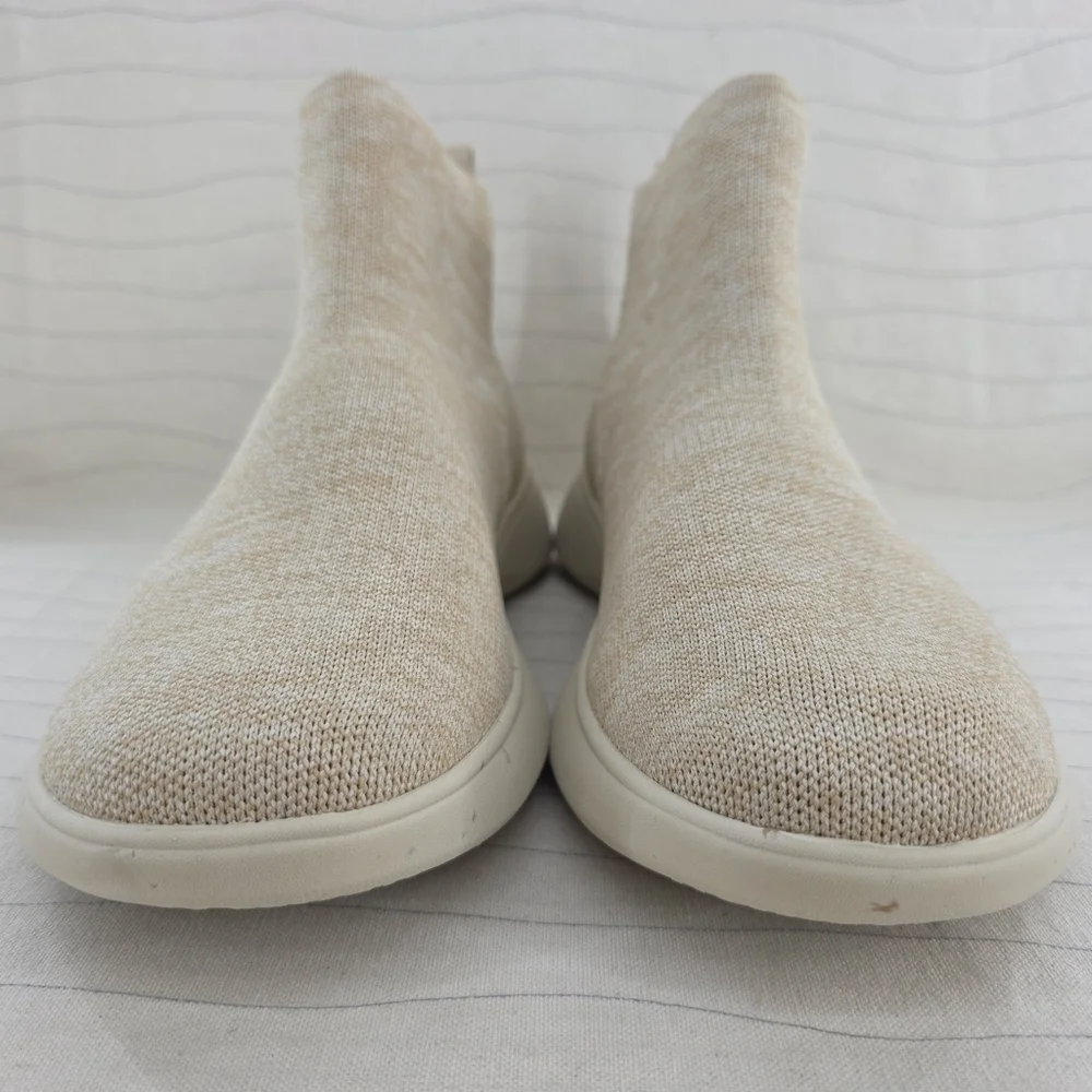 VIVAIA Womens Delilah Knit Pull-On Sand/Tan Boots Shoes Size 45 EU (13 US)